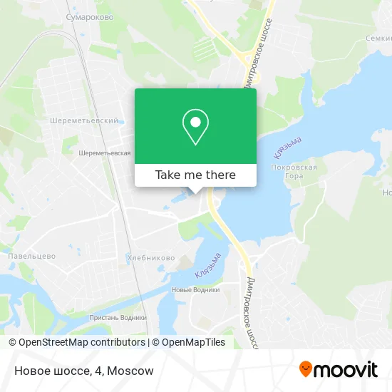 Новое шоссе, 4 map