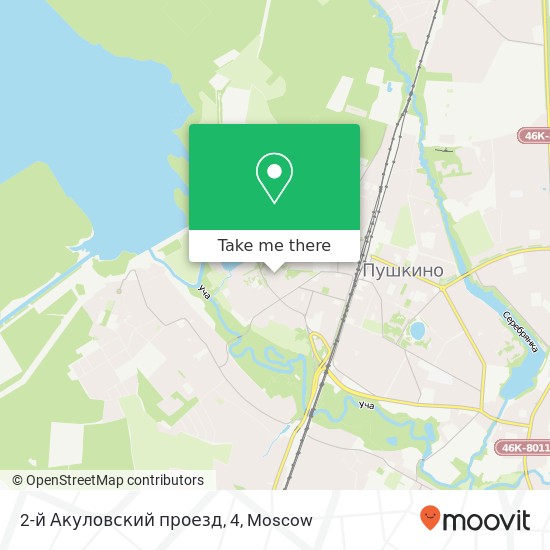 2-й Акуловский проезд, 4 map