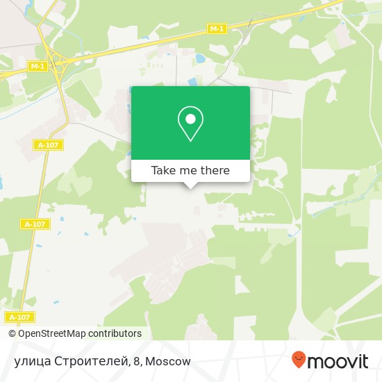 улица Строителей, 8 map