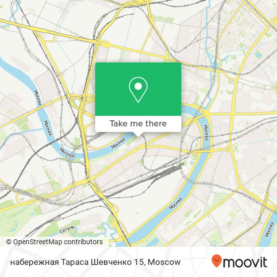 набережная Тараса Шевченко 15 map