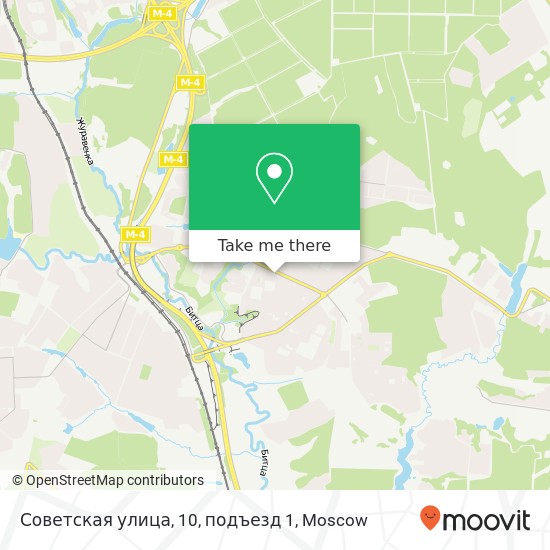 Советская улица, 10, подъезд 1 map