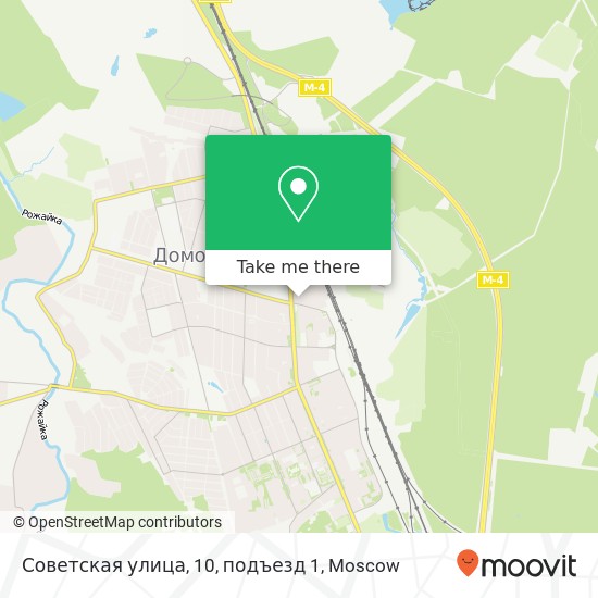 Советская улица, 10, подъезд 1 map