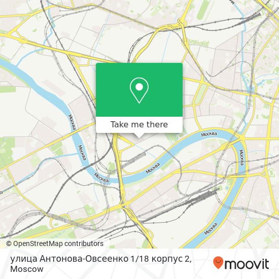 улица Антонова-Овсеенко 1 / 18 корпус 2 map