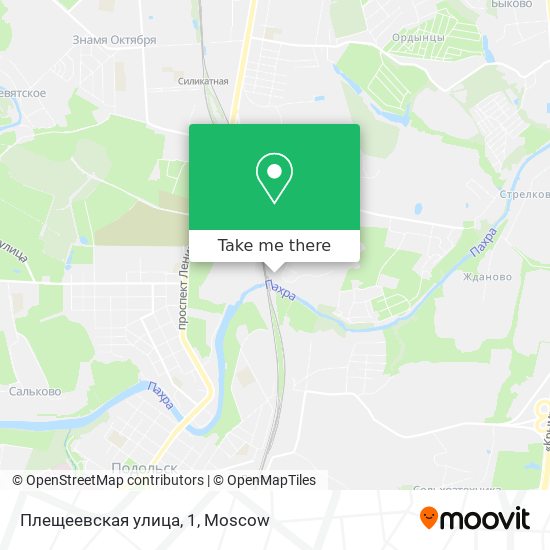 Плещеевская улица, 1 map