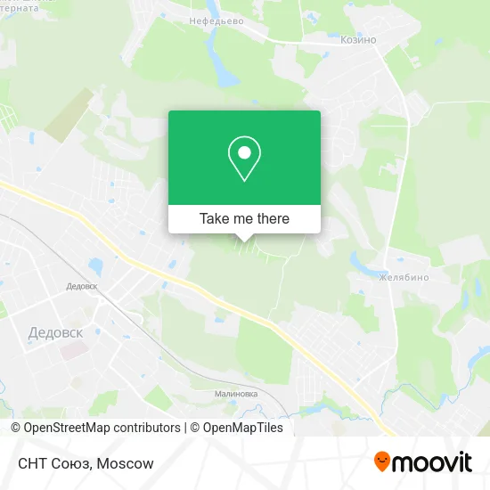 СНТ Союз map