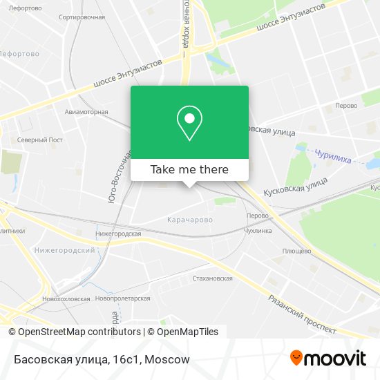 Басовская улица, 16с1 map