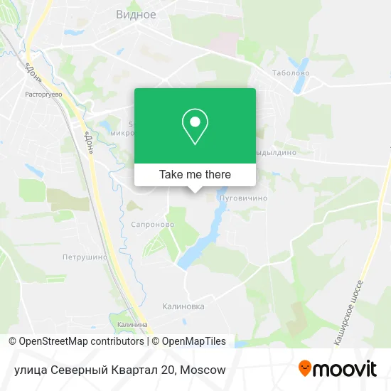 улица Северный Квартал 20 map