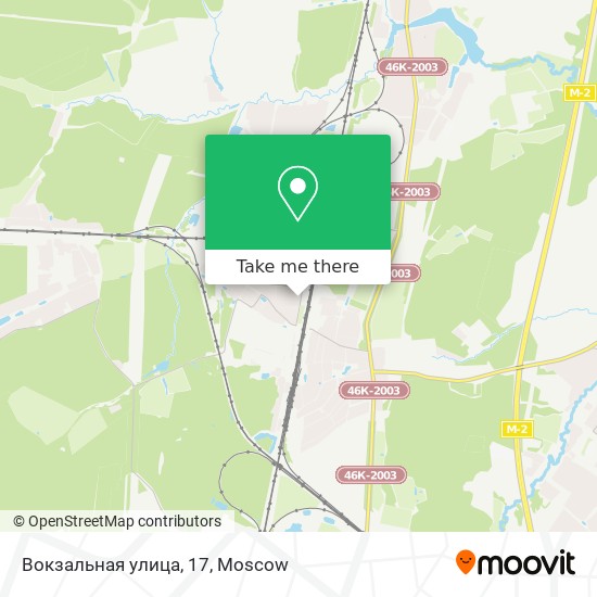 Вокзальная улица, 17 map