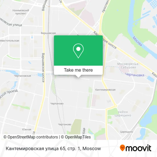 Кантемировская улица 65, стр. 1 map