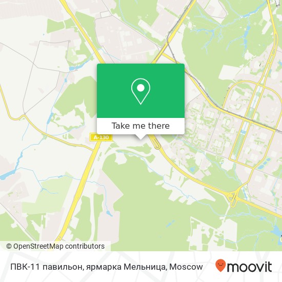 ПВК-11 павильон, ярмарка Мельница map