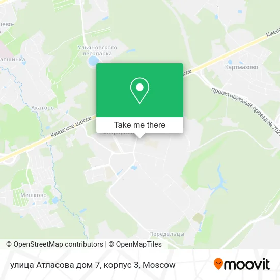 улица Атласова дом 7, корпус 3 map