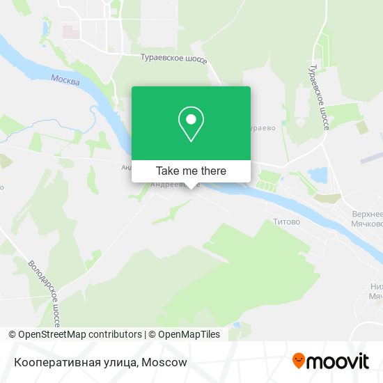 Кооперативная улица map