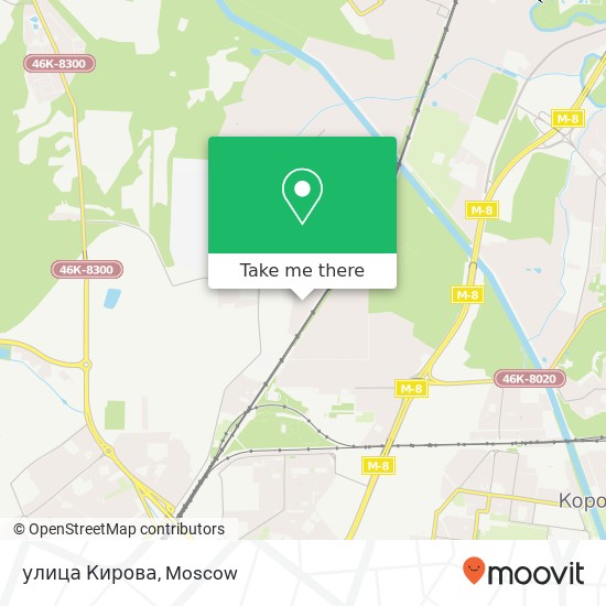 улица Кирова map