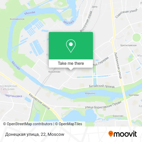 Донецкая улица, 22 map