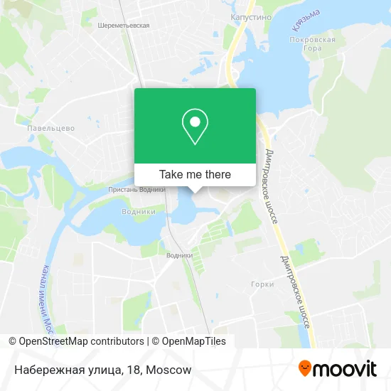 Набережная улица, 18 map