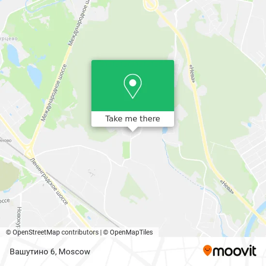 Вашутино 6 map