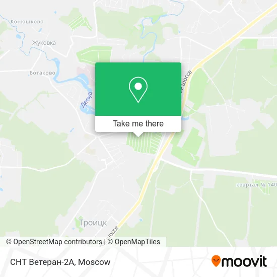 СНТ Ветеран-2А map