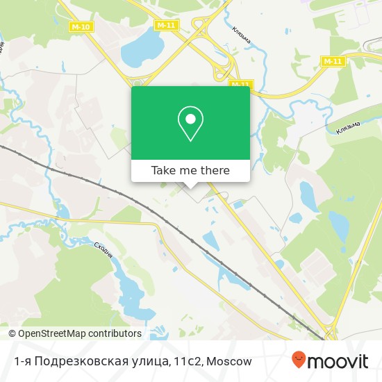 1-я Подрезковская улица, 11с2 map