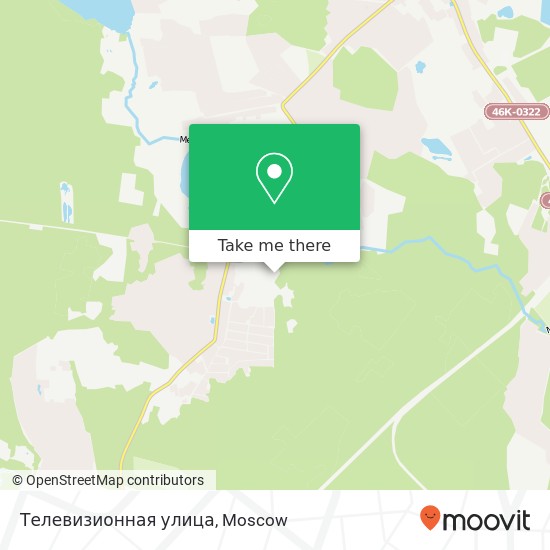 Телевизионная улица map