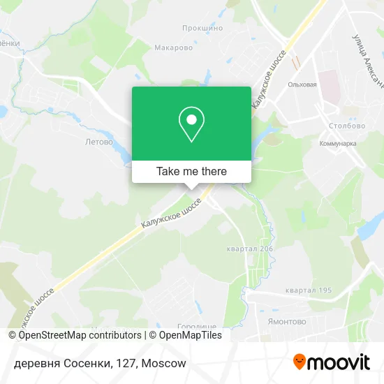 деревня Сосенки, 127 map