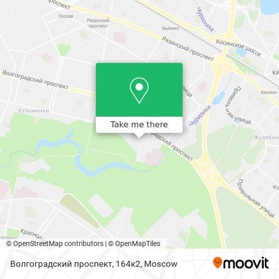 Волгоградский проспект, 164к2 map