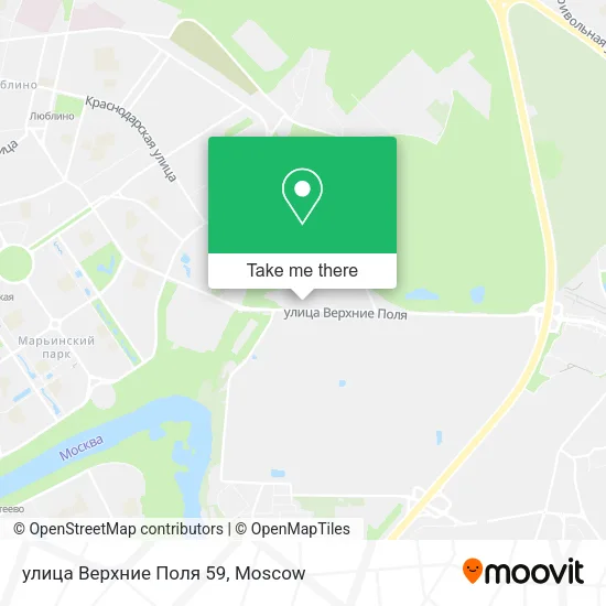 улица Верхние Поля 59 map