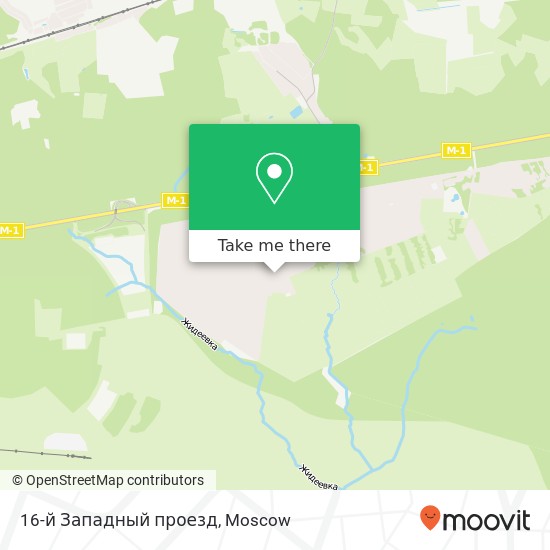 16-й Западный проезд map