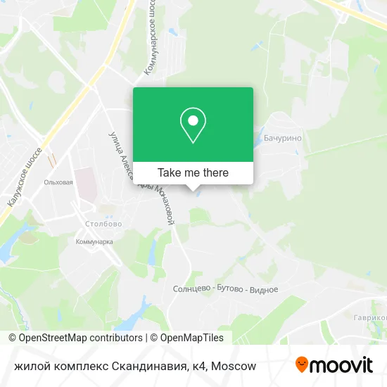жилой комплекс Скандинавия, к4 map