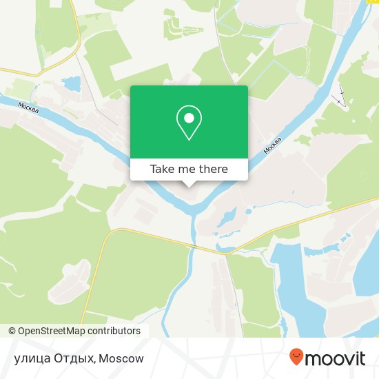 улица Отдых map