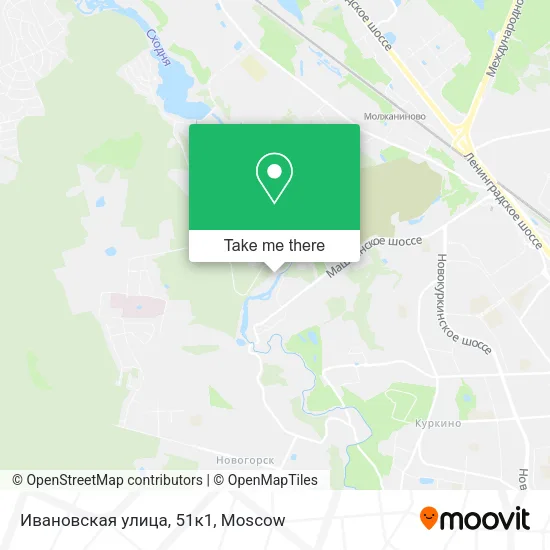 Ивановская улица, 51к1 map