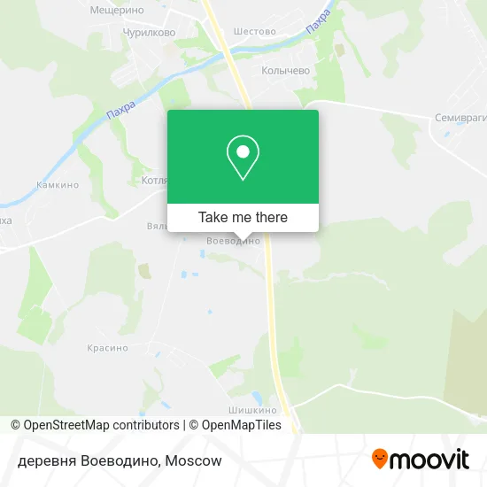 деревня Воеводино map