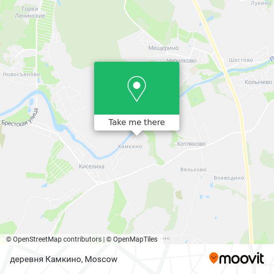 деревня Камкино map