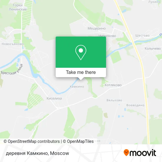 деревня Камкино map
