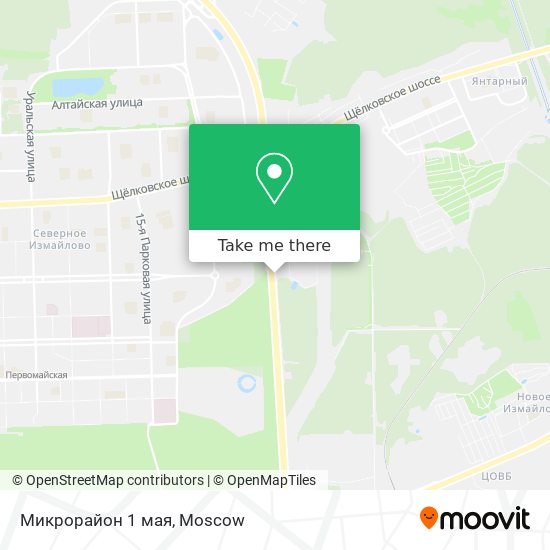 Микрорайон 1 мая map