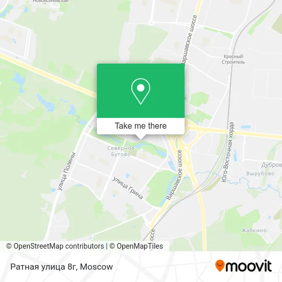 Ратная улица 8г map