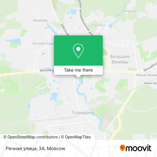 Речная улица, 3А map