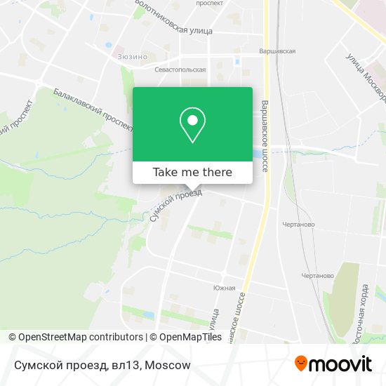 Сумской проезд, вл13 map