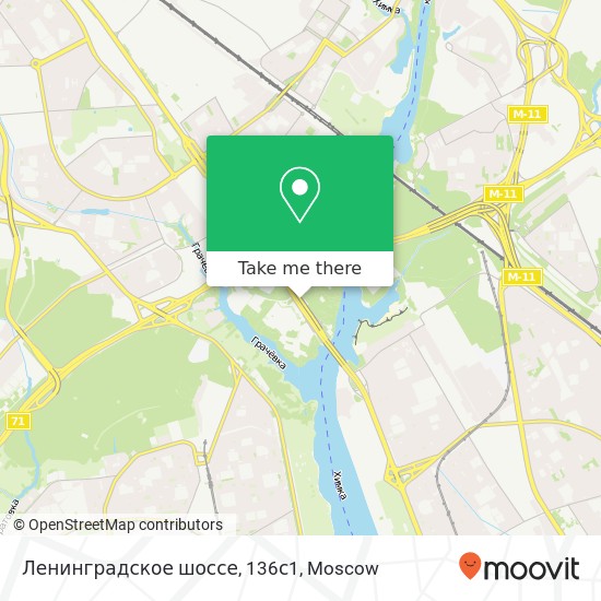 Ленинградское шоссе, 136с1 map