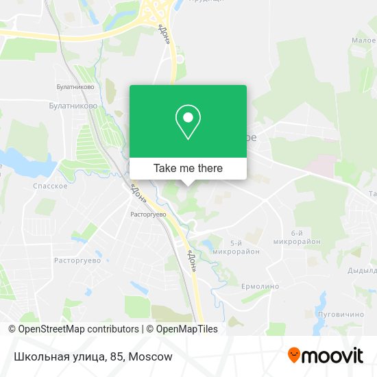 Школьная улица, 85 map