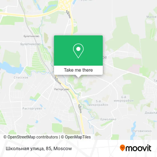 Школьная улица, 85 map