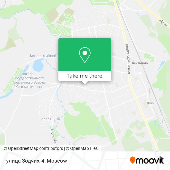улица Зодчих, 4 map