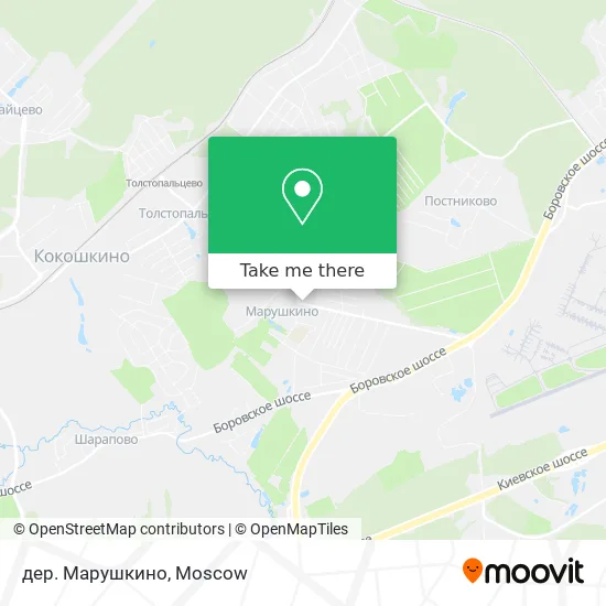 дер. Марушкино map