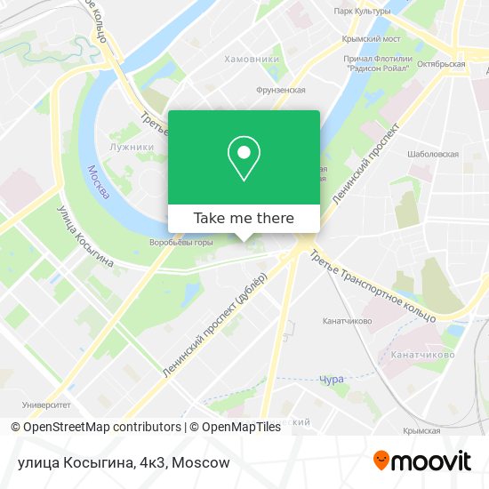 улица Косыгина, 4к3 map