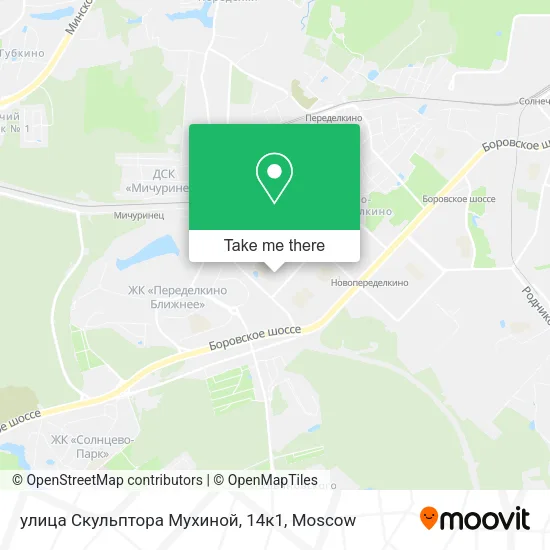 улица Скульптора Мухиной, 14к1 map