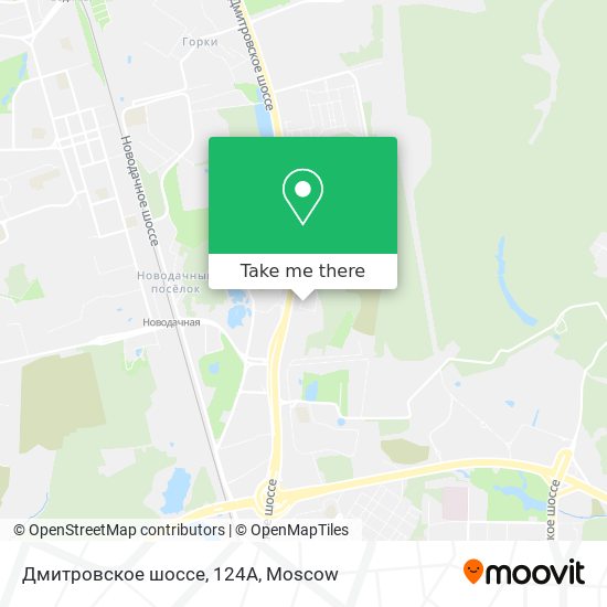 Дмитровское шоссе, 124А map