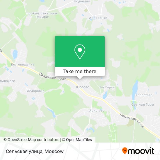 Сельская улица map