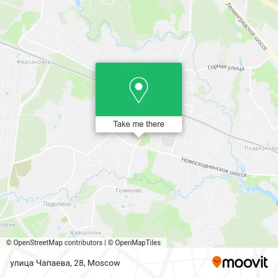 улица Чапаева, 28 map