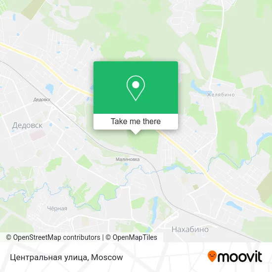 Центральная улица map