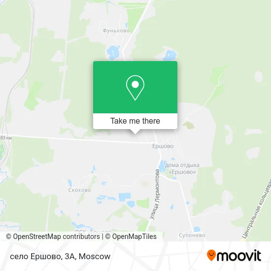 село Ершово, 3А map