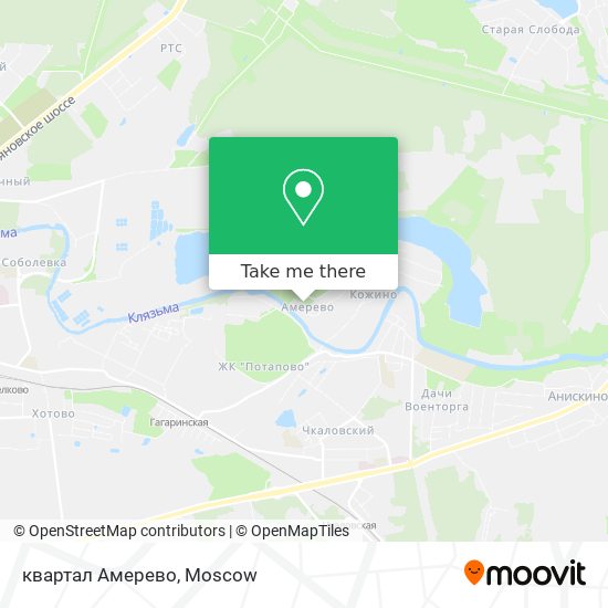 квартал Амерево map